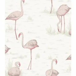 Flamingos Behang