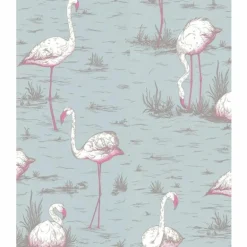 Flamingos Behang