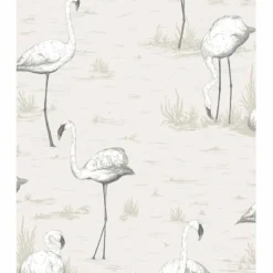 Flamingos Behang