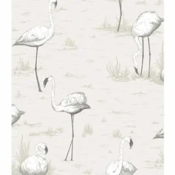 Flamingos Behang