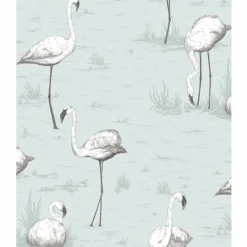 Flamingos Behang