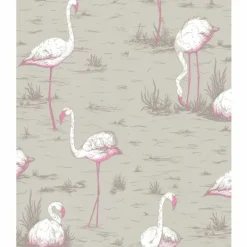 Flamingos Behang