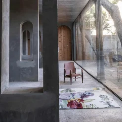 Flora Backyard Vloerkleed