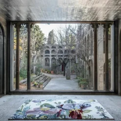 Flora Backyard Vloerkleed