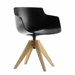 Flow Slim Chair VN Eiken Onderstel