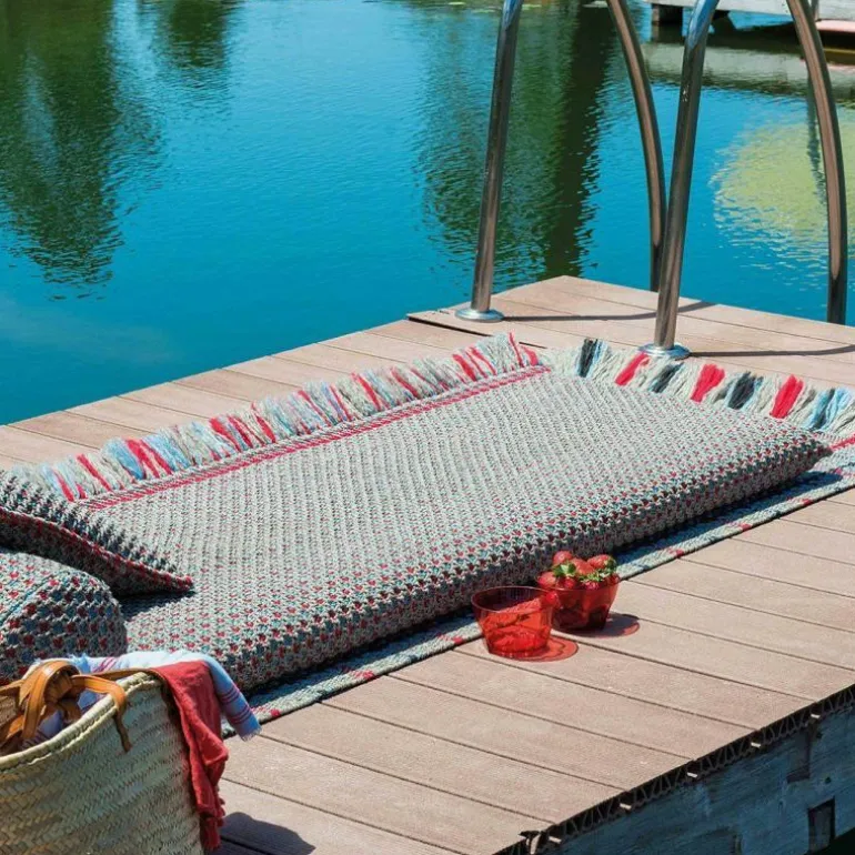 Garden Layers Buitenkleed Blue