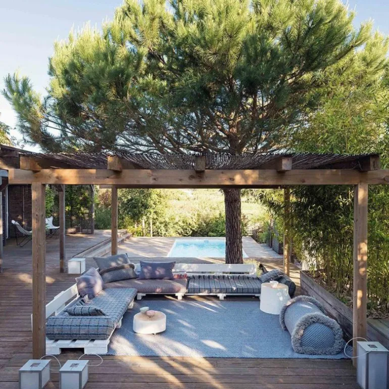 Garden Layers Buitenkleed Blue