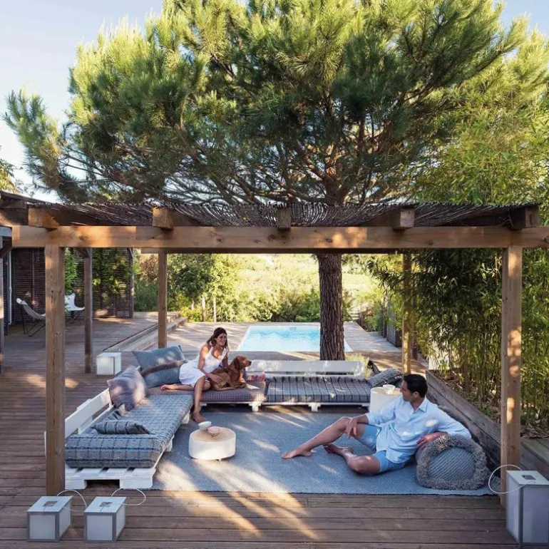 Garden Layers Buitenkleed Blue