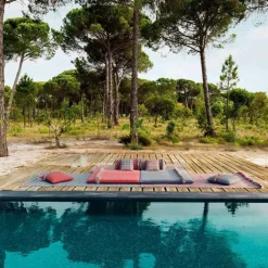 Garden Layers Buitenkleed Blue