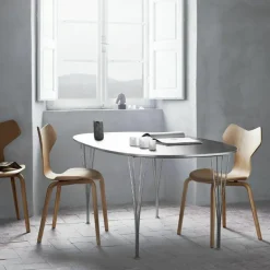 Grand Prix Stoel Houten Onderstel