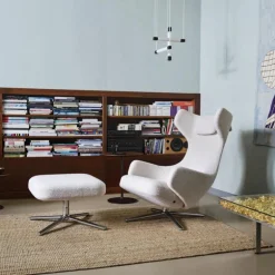 Grand Repos Loungestoel + Ottoman