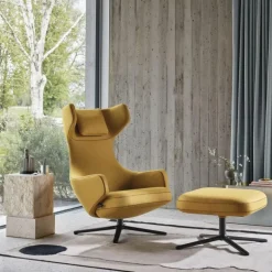 Grand Repos Loungestoel + Ottoman