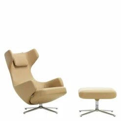 Grand Repos Loungestoel + Ottoman