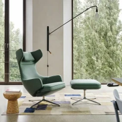 Grand Repos Loungestoel + Ottoman