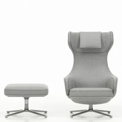 Grand Repos Loungestoel + Ottoman