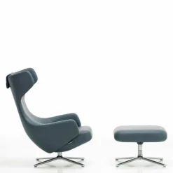 Grand Repos Loungestoel + Ottoman