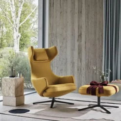 Grand Repos Loungestoel + Ottoman