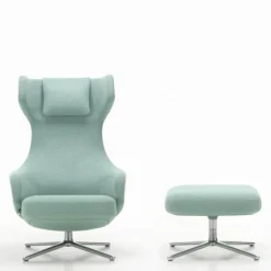 Grand Repos Loungestoel + Ottoman