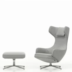 Grand Repos Loungestoel + Ottoman