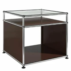 Haller Bijzettafel met Glazen Top