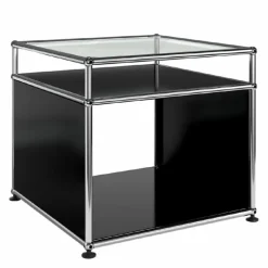 Haller Bijzettafel met Glazen Top