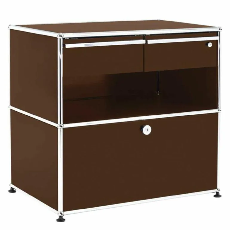 Haller Bureaukast Met Drie Lades