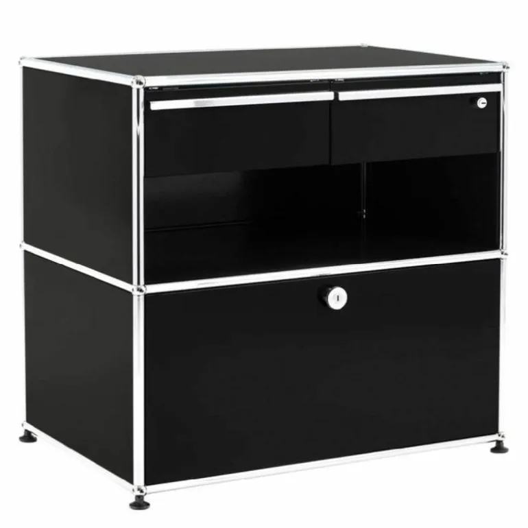 Haller Bureaukast Met Drie Lades