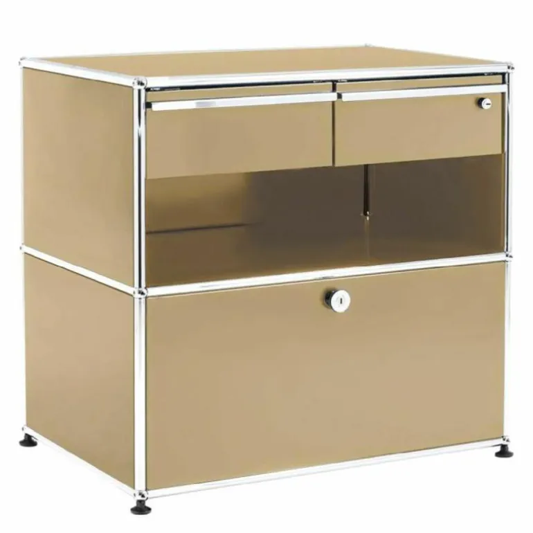 Haller Bureaukast Met Drie Lades