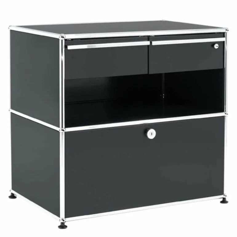 Haller Bureaukast Met Drie Lades