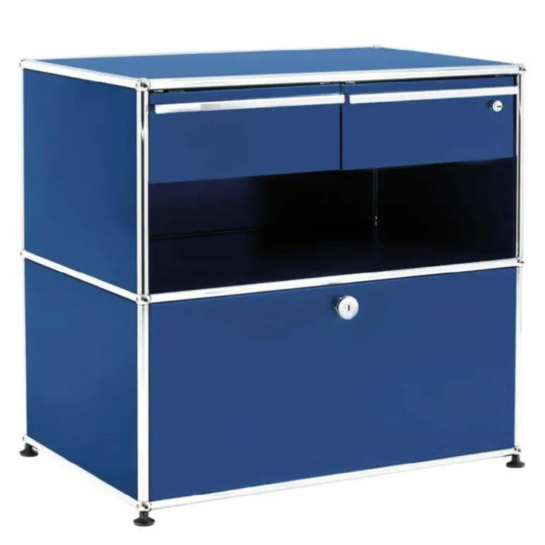 Haller Bureaukast Met Drie Lades