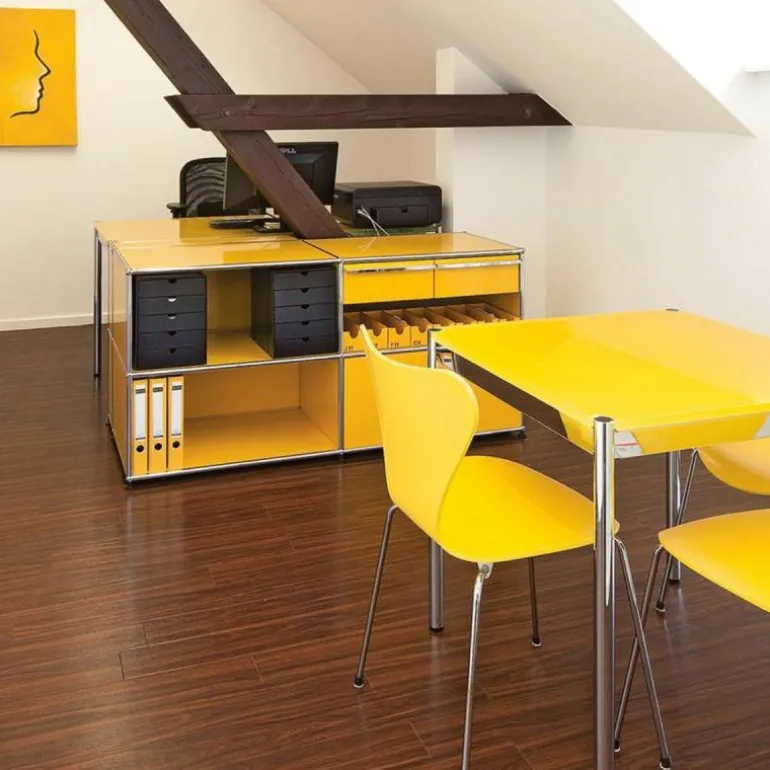 Haller Bureaukast Met Drie Lades