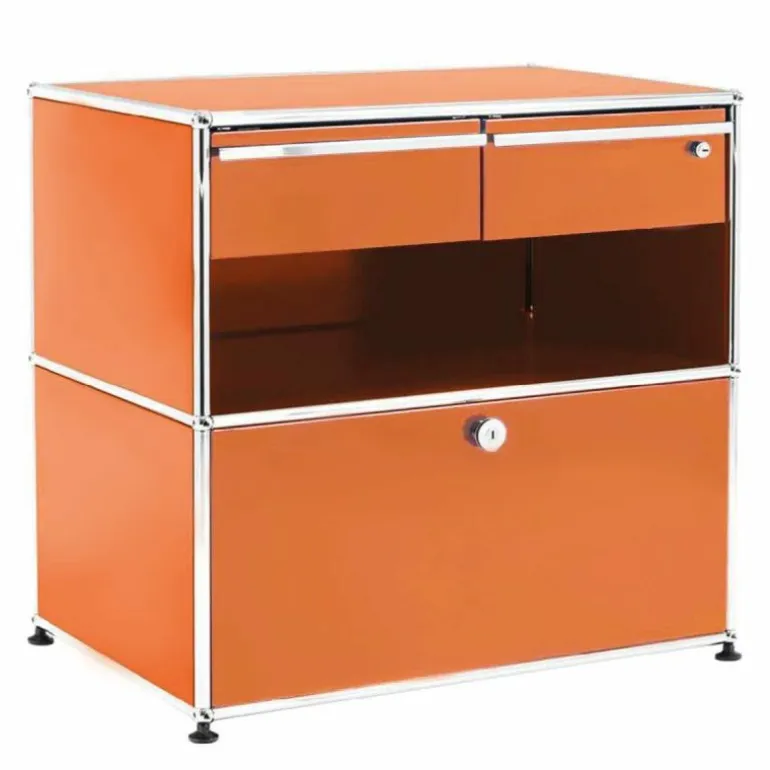 Haller Bureaukast Met Drie Lades