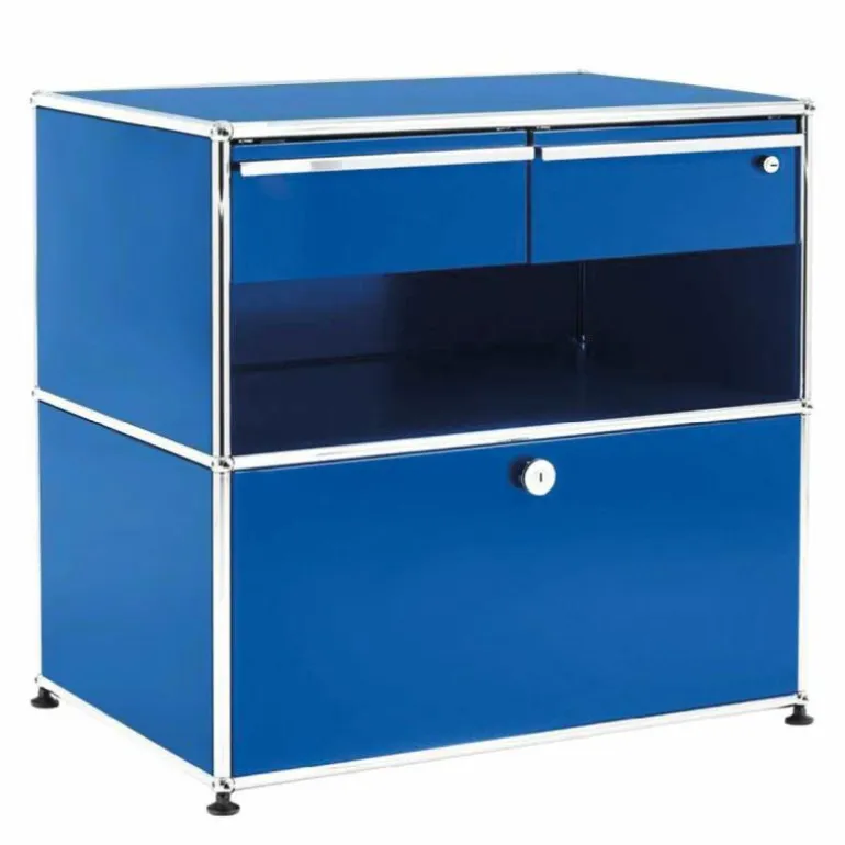 Haller Bureaukast Met Drie Lades