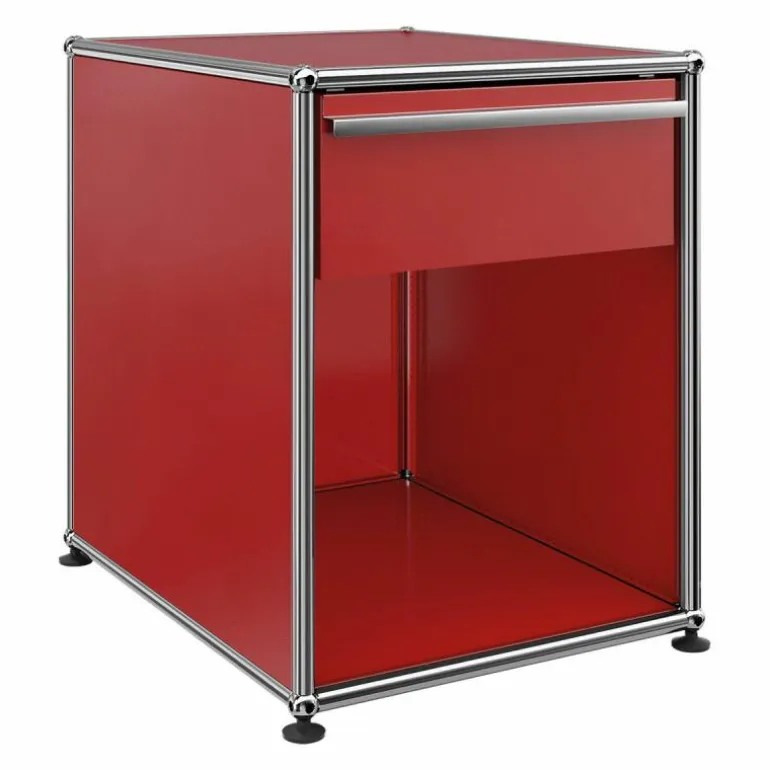 Haller Nachtkastje met Lade - Hoog