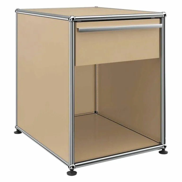 Haller Nachtkastje met Lade - Hoog