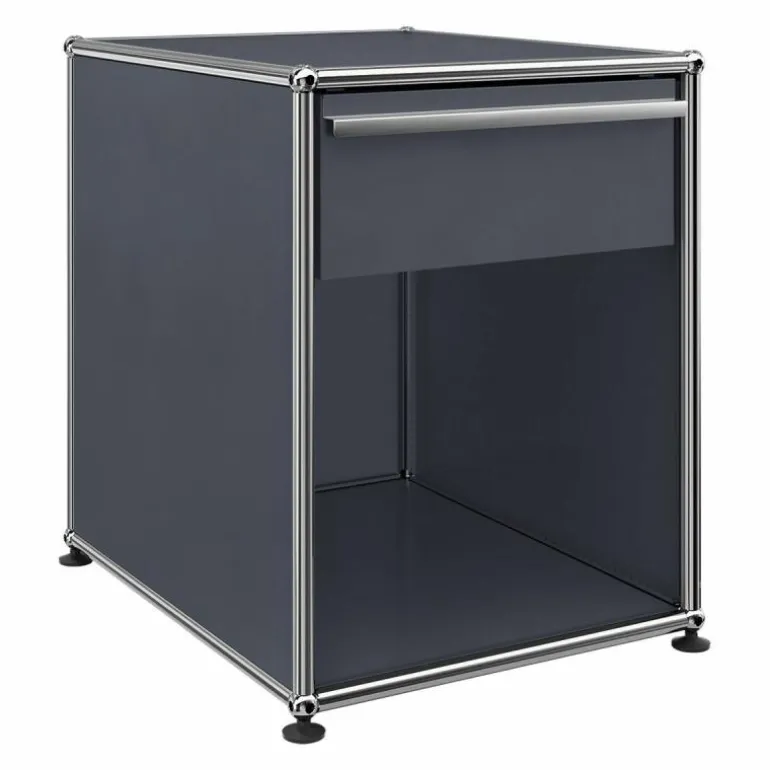 Haller Nachtkastje met Lade - Hoog