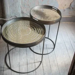 Heavy Aged Clear Spiegel Dienblad