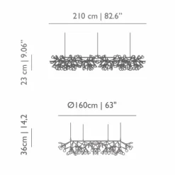 Heracleum III The Big O Hanglamp