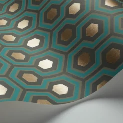 Hicks' Hexagon Behang