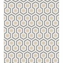 Hicks' Hexagon Behang