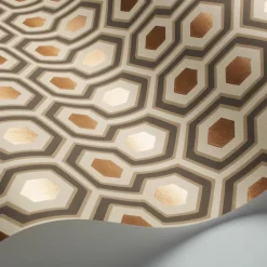 Hicks' Hexagon Behang