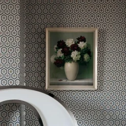 Hicks' Hexagon Behang