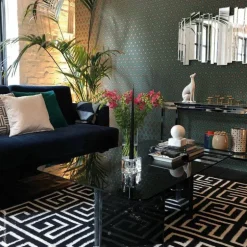 Hicks' Hexagon Behang