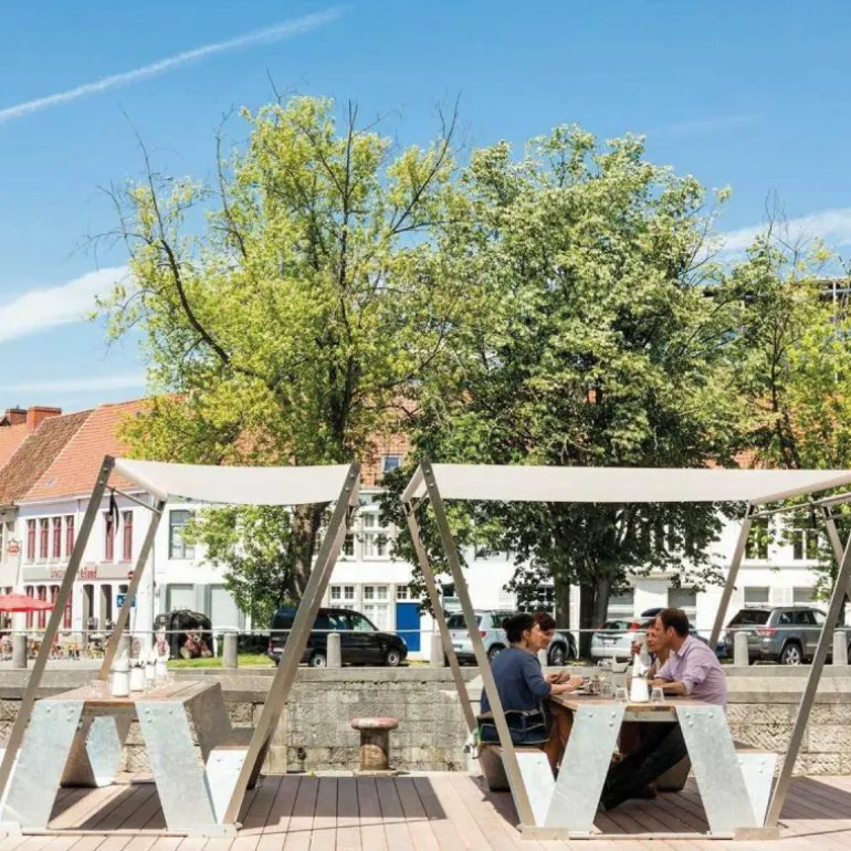 Hopper Picnic Picknicktafel - 360 cm.