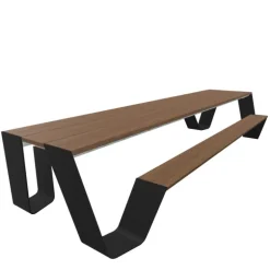 Hopper Picnic Picknicktafel - 360 cm.