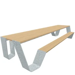 Hopper Picnic Picknicktafel - 360 cm.