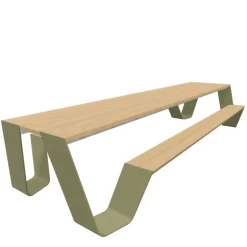 Hopper Picnic Picknicktafel - 360 cm.