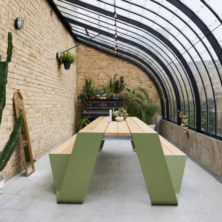 Hopper Picnic Picknicktafel - 360 cm.