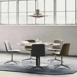 In Between Eettafel Marmer Rond