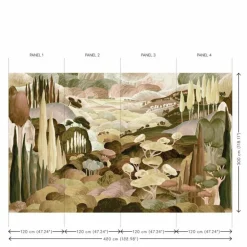 Les Songes Toscans Behang